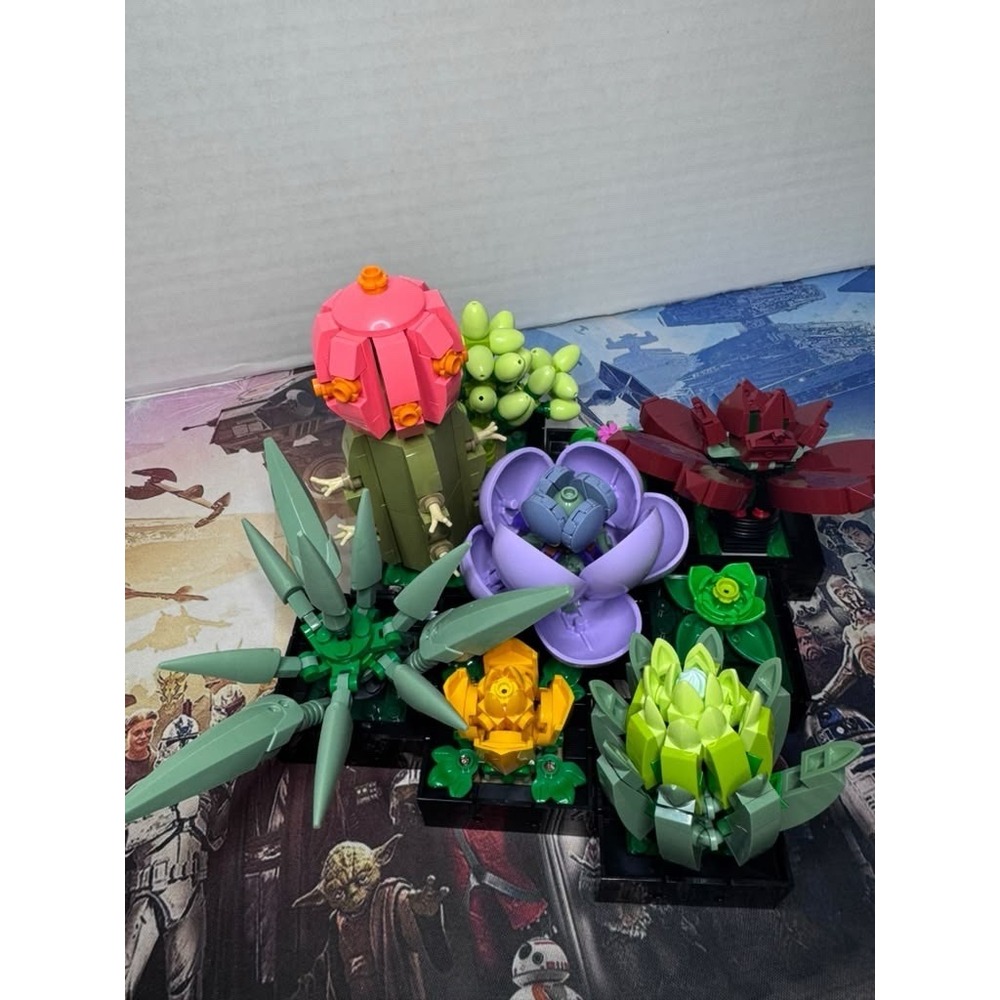 LEGO Botanicals: Succulents (10309) Botanical Collection Complete, No Box